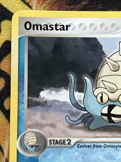Pokemon Omastar 20/108 Non-Holo Rare EX Power Keepers LP - Image 2