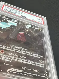 Pokemon Regidrago V 184/195 Full Art SWSH Silver Tempest PSA 9 MINT - Image 4