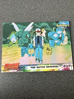 Pokemon Battle Renewed 32 Mewtwo Strikes Back Black Topps Near Mint - Image 1