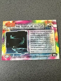 Pokemon Temple Of Mewtwo 18 Mewtwo Strikes Back Black Topps Near Mint - Image 2