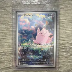 Pokemon TCG Clefairy 094/088 Illustration Rare Full Art Perfect Order Mint - Image 1