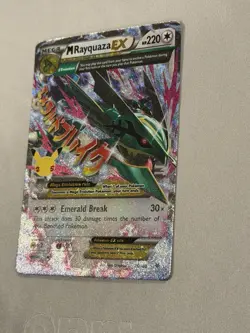Pokemon M Rayquaza EX 76/108 Celebrations Collection Holo Full Art -FLAWLESS- - Image 3