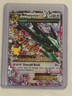 Pokemon M Rayquaza EX 76/108 Celebrations Collection Holo Full Art -FLAWLESS- - Image 4