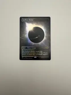 Godless Shrine - Foil Borderless Extended Art - Unfinity - LP - English MTG - Image 1