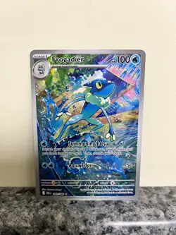 Frogadier 089/086 Chaos Rising Full Art Holo Rare Pokemon Card - Image 1