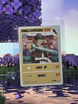 Hermitcraft TCG Series 2: Common Smallishbeans Card - Image 1