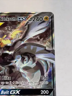 Pikachu & Zekrom Tag Team GX SM168 Alternate Full Art Holo Promo Pokemon Card - Image 4