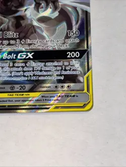 Pikachu & Zekrom Tag Team GX SM168 Alternate Full Art Holo Promo Pokemon Card - Image 5