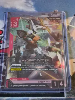 Gundam Kyrios LR Gundam Card Game Phantom Aria GD04-034 NM - Image 1