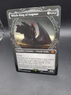 MTG Witch-king of Angmar (Showcase) Universes Beyond: The Lord of the Rings REG - Image 3