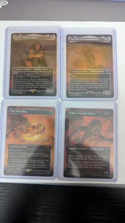 MTG Lord of The Rings One Ring Scene Foil Bundle - Mint, Never Played! - Image 1