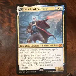 Magic: The Gathering Urza, Lord Protector & Urza, Planeswalker Brothers' War En… - Image 1