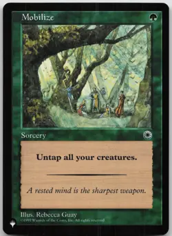 Mobilize The List Reprints NM C - Image 1