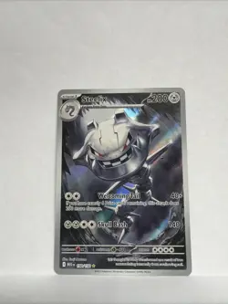 Steelix 150/132 Illustration Rare Pokemon Mega Evolution - Image 1