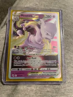 Mewtwo VSTAR 031/078 Pokemon GO Holo - Image 1