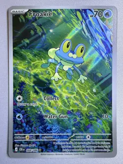 Pokemon TCG Chaos Rising Froakie 088/086 Rare Full Art Holo 70HP Near Mint NEW - Image 1