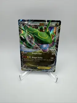 Pokemon TCG Rayquaza EX 60/108 Roaring Skies Holo English 2016 HP180 - Image 1