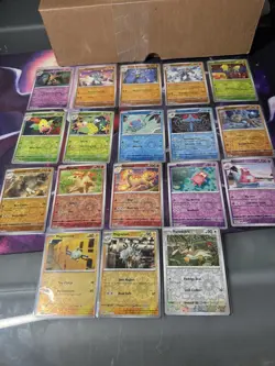 Pokemon TCG 151, 96% Complete Reverse Holo/ Holo Master Set Lot - Image 4