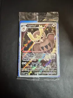 Pokemon TCG SV: Stellar Crown ETB - Noctowl 141 Black Star Promo SEALED - Image 1