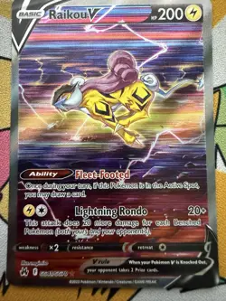 Raikou V GG41/GG70 Holo Crown Zenith Galarian Gallery - Image 1