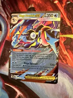 Pokemon TCG - Mega Greninja EX - Chaos Rising 022/086 - Image 1