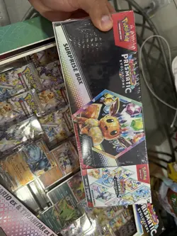 Pokemon TCG Prismatic Evolutions Surprise Box Booster Bundle Box English - Image 2