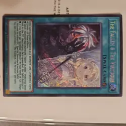 Yu-Gi-Oh The Fallen & The Virtuous Secret Rare Foil Bleed NM - Image 1