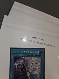 Yu-Gi-Oh The Fallen & The Virtuous Secret Rare Foil Bleed NM - Image 3