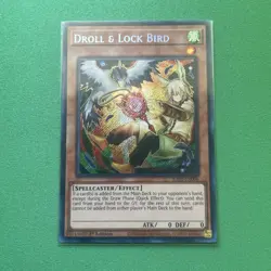 Yugioh! Droll & Lock Bird (Alternate Art) - RA02-EN006 - Secret Rare - 1st Editi - Image 1