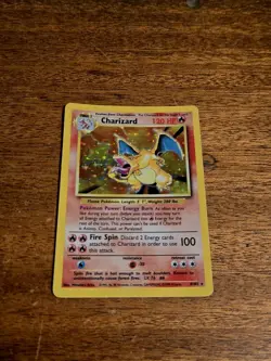 Vintage Pokemon card Charizard Holographic Fire Type (PLEASE READ) - Image 1