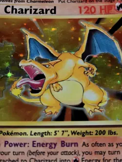 Vintage Pokemon card Charizard Holographic Fire Type (PLEASE READ) - Image 5