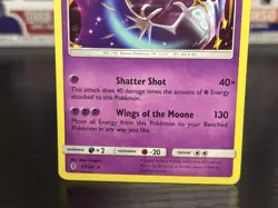 Lunala #61/145 - Guardians Rising - Rare Holo Pokemon Card - Image 3