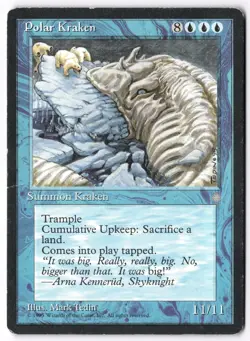 Polar Kraken ICE 89 Magic: The Gathering R MP - Image 1