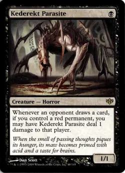 Kederekt Parasite 48 Magic: The Gathering Conflux Rare NM - Image 1