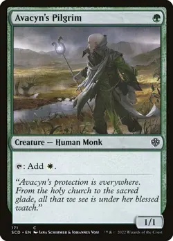 NM Avacyn's Pilgrim, MTG, Starter Commander Deck, Magic the Gathering, 171 - Image 1