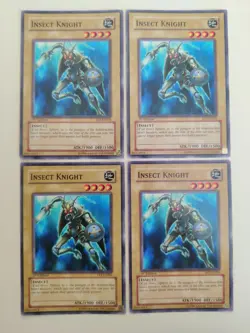 4x Insect Knight FET-EN004 Common 1st Edition LP - Image 1