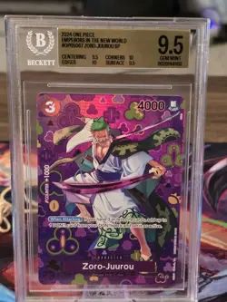 2024 Zoro Juurou SP OP05-067 Emperors in the New World One Piece BGS 9 - Image 1
