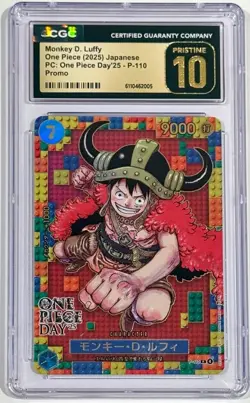 2025 One Piece Monkey D. Luffy #P-110 One Piece Day Promo CGC 10 Pristine - Image 1
