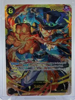 Sabo OP07-118 Secret Rare Foil - One Piece 500 Years in the Future - NM/M - Image 1