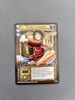 One Piece Pirate’s Ambition Luffy PR001 Shonen Jump - Image 1