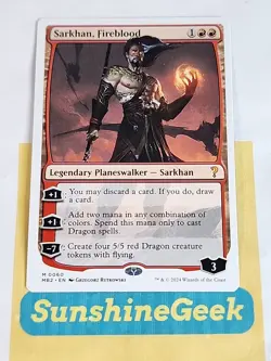 Sarkhan, Fireblood (White Border) Mystery Booster 2 Regular - Image 1