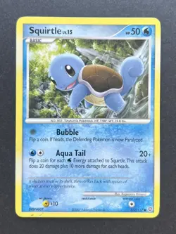 Squirtle 112/132 Secret Wonders Pokemon Card LP - Image 1