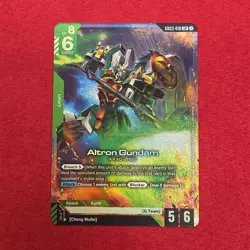Gundam Card Game Altron Gundam G003-018 LR Unit English Cost 6 ATK 5 DEF 6 - Image 1