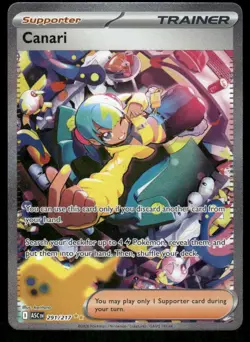 Pokemon Cards Canari 291/217 Ascended Heroes Special Illustration Rare NM - Image 1