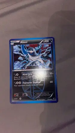 Pokemon Absol Team Plasma Holo Rare Plasma Freeze 67/116 100 HP Card - Image 1