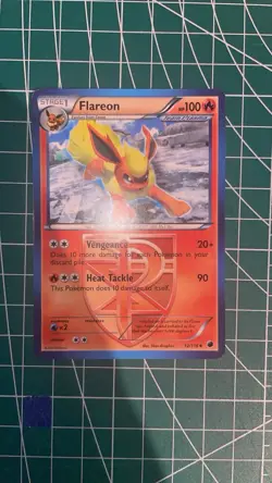 Pokemon Flareon Uncommon Plasma Freeze 12/116 100 HP Stage 1 Regular Card - Image 1