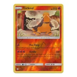 Torkoal 29/236 Reverse Holo Cosmic Eclipse Pokemon Card NM - Image 1