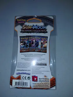 Pokemon Sun & Moon Trading Card Game:Burning Shadows Sleeved Booster Pack SEALED 820650802317 - Image 2