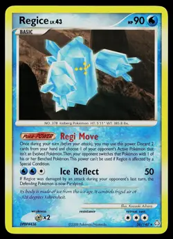 Pokemon Card - Regice Legends Awakened 36/146 Rare - Image 1