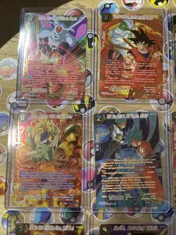 Dragon Ball Z TCG! 16 cards total All SPR’s Multiple Sets! Holo Artworks NM! 🖤 - Image 2